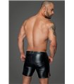 Powerwetlook shorts in comfortable length - 3XL