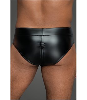 Shorts mit durchgehendem Reißverschluss