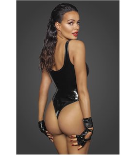 PVC-Body mit hoch geschnittenem Saum PVC-Body mit hoch geschnittenem Saum