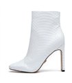 Giaro ankle boots DUKE white snake pattern