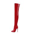 Giaro Overknee Boots BELINDA Red Shiny