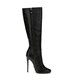 Giaro Stiefel Brandy Schwarz Krokodilmuster 