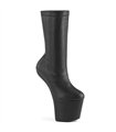 CRAZE-1000 Platform Ankle Boot - Black Matt | Pleaser