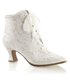 Ankle Boots VICTORIAN-30 - Ivory