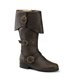 Pirate Boots CARRIBEAN-299 - Brown