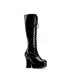 Knee Boot EXOTICA-2020 - Patent Black