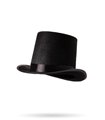 Top Hat black Hats & Headdress