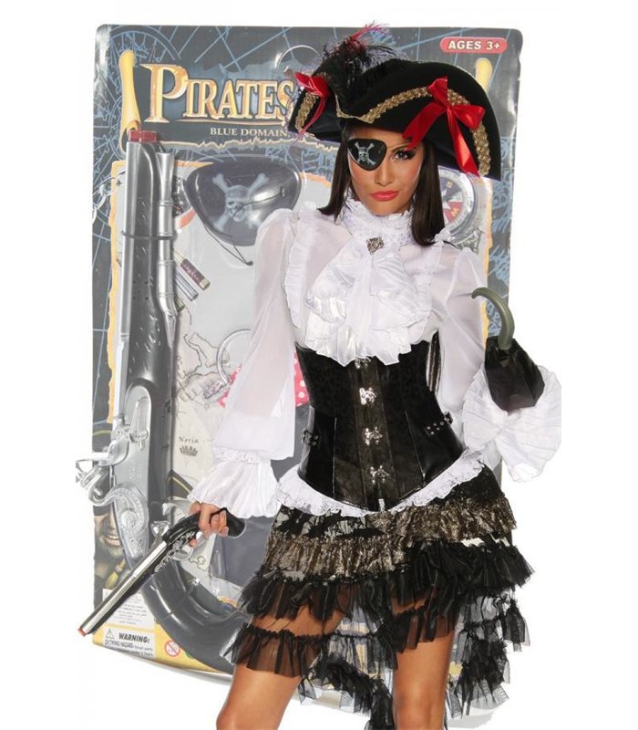 Sexy Piratenset Karneval Halloween