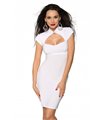Dress with Lacing  white mini Dresses