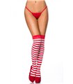 Stockings  red/white Socks