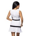 Kleid white/black mini Dresses