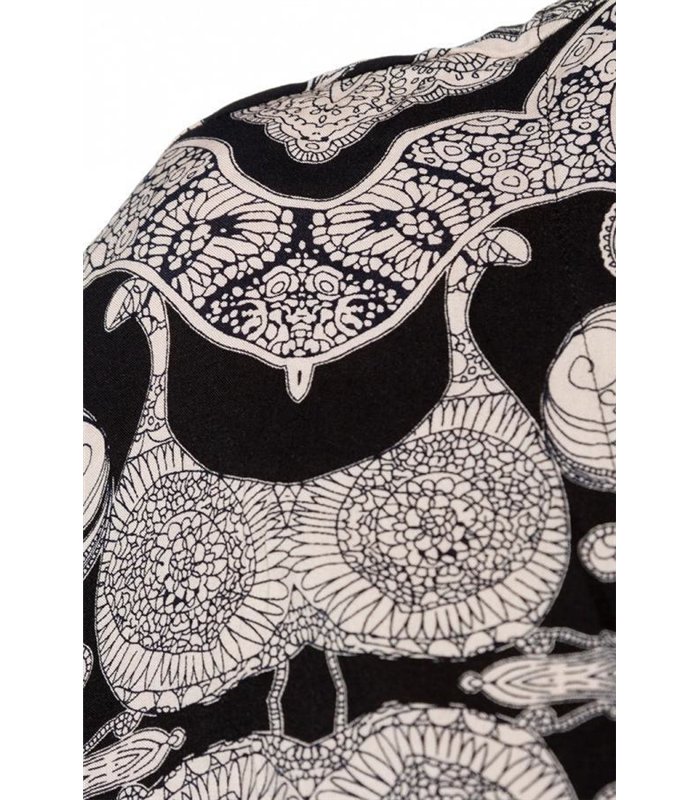 Fransenj‰ckchen black/patterned Kimonos