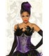 Burlesque-Corsage purple Corsage
