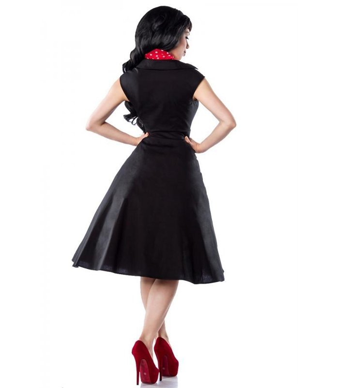 Rockabilly Dress black midi Dresses