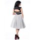 Rockabilly Dress white/black midi Dresses