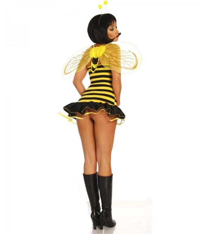 Sexy Bienenkostüm Karneval Halloween