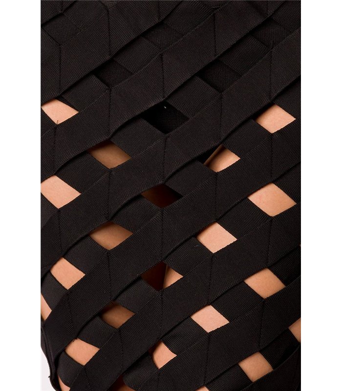 Premium Bandage Shape Set black Bandage Dresses