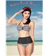 Sexy Vintage-Bandeau-Bikini  Beachwear - Summer
