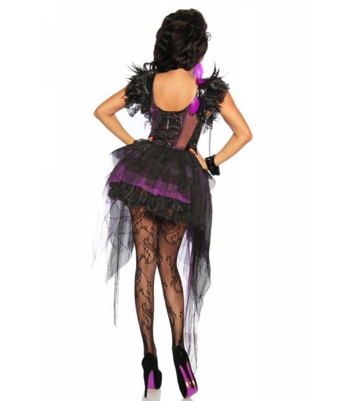 Premium Witch Costume black/purple Witches