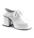 Men Platform Shoes JAZZ-02 - Patent White