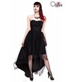 Tulle dress with veil Black 90013 | Ocultica
