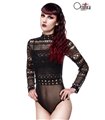 Gothic lace body black 90021 | Ocultica