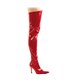Overknee Boots LUST-3000 - Patent red