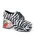 Men Platform Shoes PIMP-02 - Zebra
