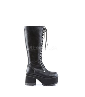 Plateau Stiefel RANGER-302 - PU Schwarz