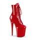 Extrem Plateau Heels  FLAMINGO-1020 - Lack Rot