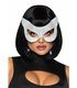 Accessoire Faux Katzen-Maske mit Strassimitat mehrfarbig
