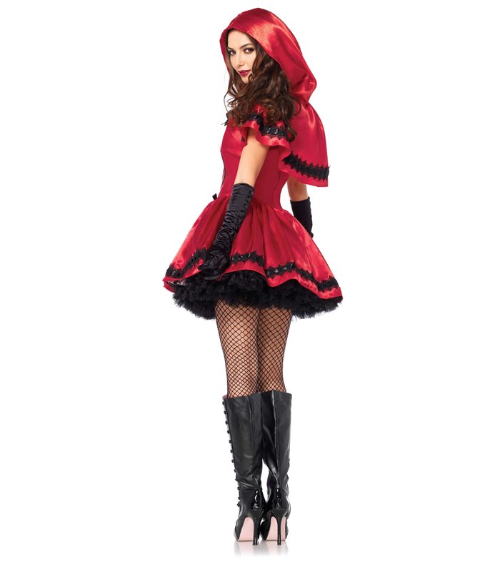 Leg Avenue Gothic Red Riding Hood Sexy Kostüm - Halloween und Karneval original kaufen