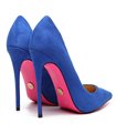 Giaro Pumps Taya Blau Velour