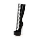 Giaro Boots Fascinate Black White Shiny