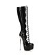 Giaro Boots Fascinate Black White Shiny