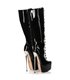 Giaro Boots Fascinate Black White Shiny