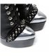 Giaro Evil Plateau Boots Black Shiny