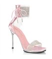 CHIC-47 - Sandalette - Rosa mit Strass | Fabulicious
