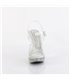 ELEGANT-408 Sandalette - PVC durchsichtig | Fabulicious
