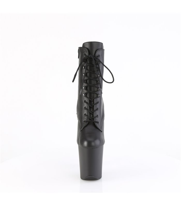 FLAMINGO-1020 - platform ankle boots - black matt | Pleaser