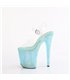 BEJEWELED-808RRS - Platform high heel sandal - turquoise with rhinestones | Pleaser