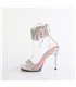 CHIC-47 - sandal - pink with rhinestones | Fabulicious