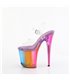 FLAMINGO-808RMT - Platform High Heel Sandals Rainbow/Multicolored | Pleaser