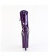 FLAMINGO-1040GP - platform ankle boots - purple shiny with glitter | Pleaser