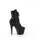 ADORE-1020RS - Platform ankle boots - black glitter | Pleaser