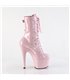 ADORE-1043 - Platform ankle boot - pink Shiny | Pleaser