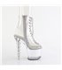 BLISS-1016C - Platform Ankle Boots - Clear | Pleaser
