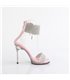 CHIC-47 - sandaal - roze met strass steentjes | Fabulicious