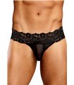 Micro Thong Pinch Back - Black SALE