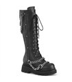 RENEGADE-215 Platform Boots Black Matt | DemoniaCult